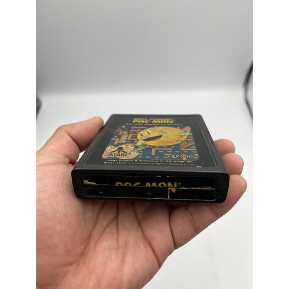 Pac Man (Atari 2600, 1981) *CARTRIDGE ONLY* pacman - Picture 2 of 3